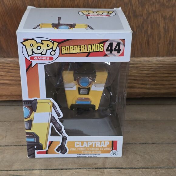 Funko Pop 2015 Vinyl Borderlands Claptrap #44 JJL 151001 - Picture 1 of 10